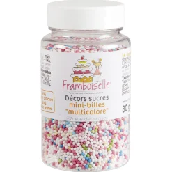 Discount Décor sucré mini billes multicolores Préparation Culinaire
