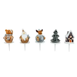 Online Décoration bûche de Noël x 5 Cuisson