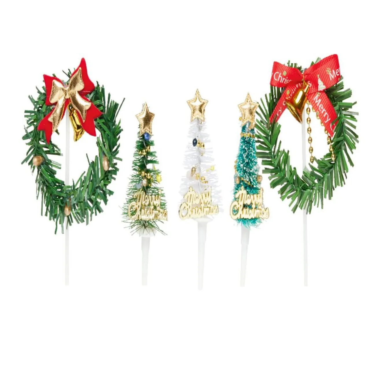 Outlet Décoration pour bûche de Noël x5 Cuisson