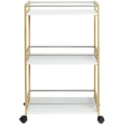 Desserte à 3 niveaux en bambou Rangement De Cuisine