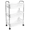 Desserte 3 niveaux à roulettes Metaltex Rangement De Cuisine