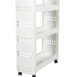 Desserte à roulettes pour espaces étroits Rangement De Cuisine