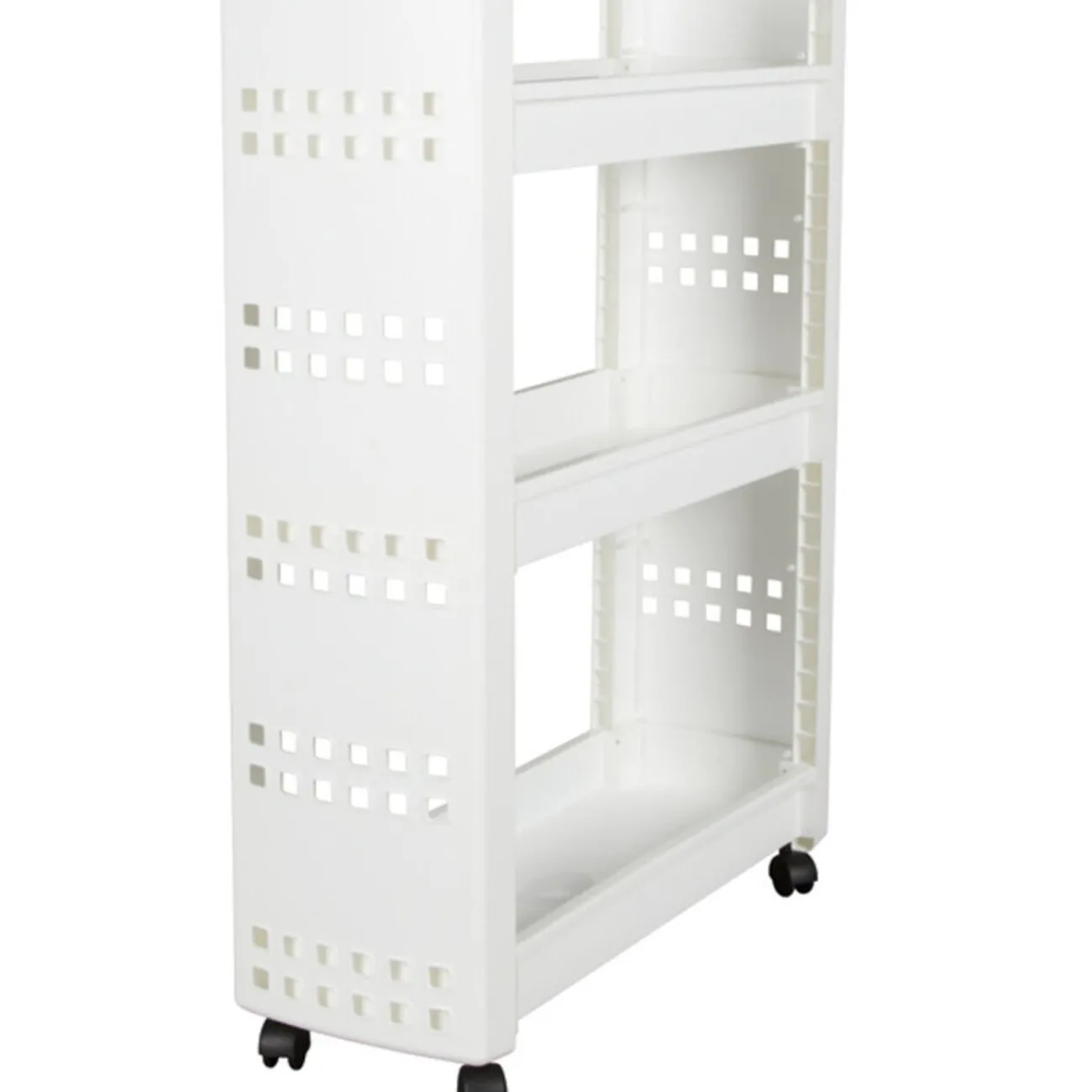 Desserte à roulettes pour espaces étroits Rangement De Cuisine