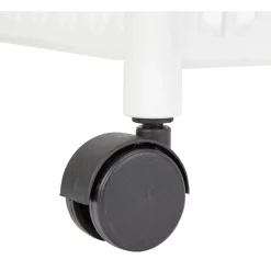 Desserte de cuisine 3 niveaux panières blanches Rangement De Cuisine