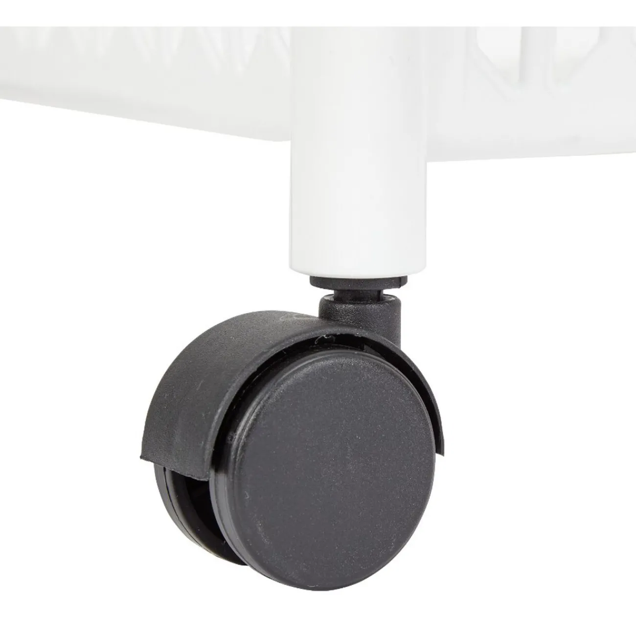 Desserte de cuisine 3 niveaux panières blanches Rangement De Cuisine