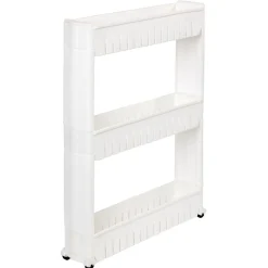 Best Desserte de cuisine étroite à 3 niveaux Rangement De Cuisine