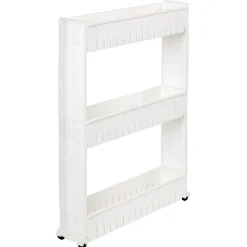 Hot Desserte resserre cuisine étroite sur roulettes 3 niveaux Rangement De Cuisine