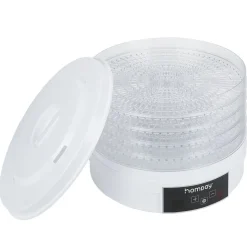 Discount Déshydrateur alimentaire Homday 350W ABS blanc Ø30cm Petit Électroménager