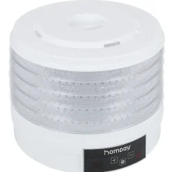 Discount Déshydrateur alimentaire Homday 350W ABS blanc Ø30cm Petit Électroménager