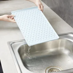 Hot Egouttoir à vaisselle avec support 40x22,6xH2cm Rangement De Cuisine