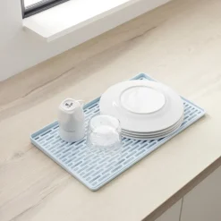 Hot Egouttoir à vaisselle avec support 40x22,6xH2cm Rangement De Cuisine