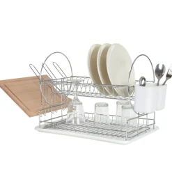Best Egouttoir à vaisselle blanc Rangement De Cuisine
