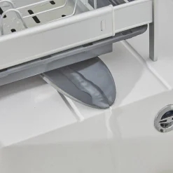 Online Egouttoir à vaisselle extensible gris et blanc Rangement De Cuisine