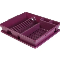 Best Egouttoir à vaisselle violet Rangement De Cuisine