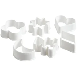 Sale Emporte pièce blanc x6 Cuisson