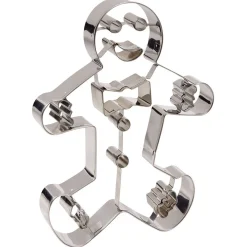 New Emporte-pièce bonhomme en pain d épices en métal Cuisson