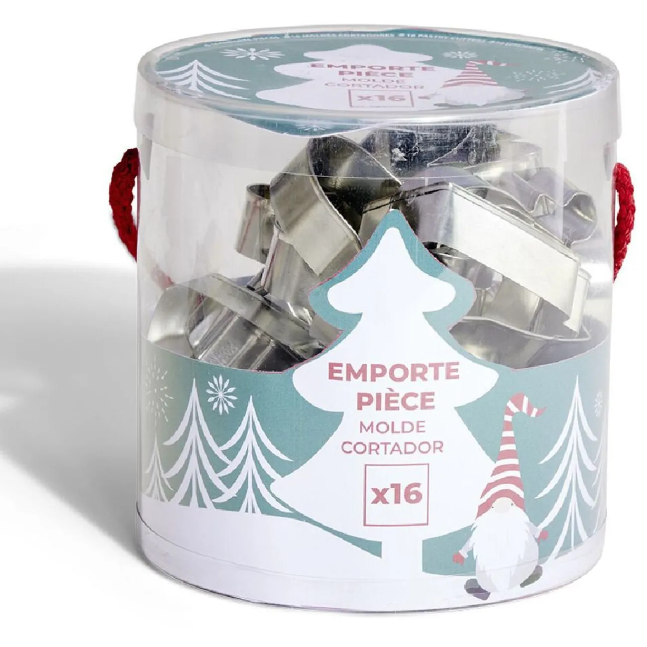 Emporte-pièce en métal x16 Cuisson