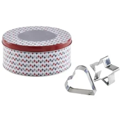 Sale Emporte-pièces inox forme Noël x10 Cuisson