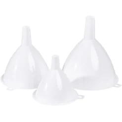 Outlet Entonnoir en plastique blanc x3 Préparation Culinaire