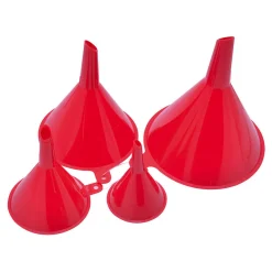 Hot Entonnoir en plastique rouge - Lot de 4 Préparation Culinaire