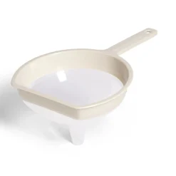 Sale Entonnoir polypropylène blanc L22,5x9,5xH14,5cm Préparation Culinaire