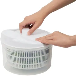 Clearance Essoreuse à salade plastique blanc 4,5l Préparation Culinaire