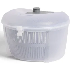 Outlet Essoreuse à salade plastique gris Ø24xH16cm Préparation Culinaire