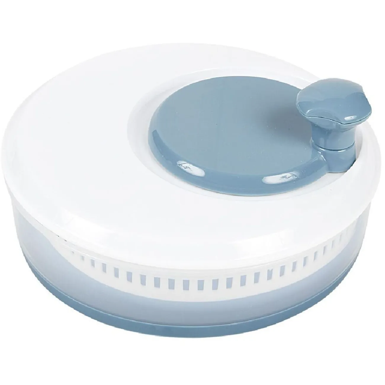 Online Essoreuse à salade rétractable 3,5 L bleu et blanc Préparation Culinaire