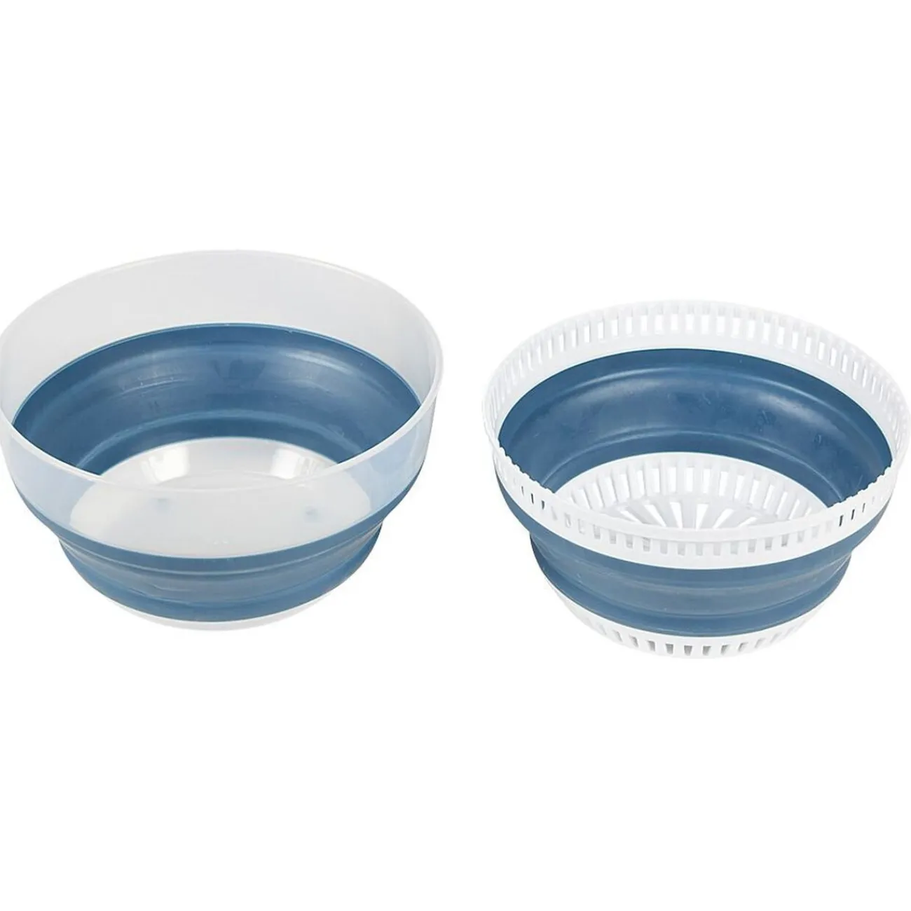 Online Essoreuse à salade rétractable 3,5 L bleu et blanc Préparation Culinaire