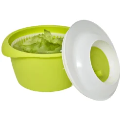 Clearance Essoreuse à salade verte et blanche Préparation Culinaire