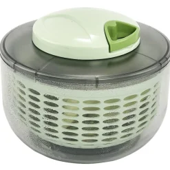 Outlet Essoreuse 3en1 hachoir et bol transparent et vert Préparation Culinaire