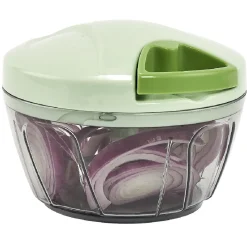 Outlet Essoreuse 3en1 hachoir et bol transparent et vert Préparation Culinaire