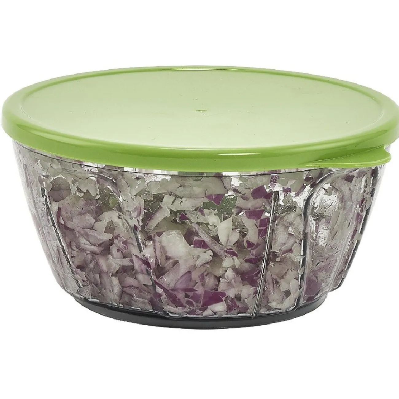 Outlet Essoreuse 3en1 hachoir et bol transparent et vert Préparation Culinaire