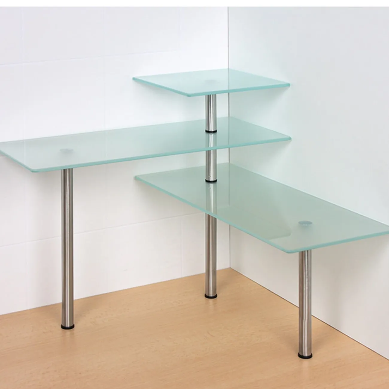 New Etagère d angle 3 niveaux Rangement De Cuisine