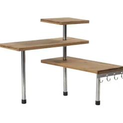 Outlet Etagère d'angle modulable en bambou Rangement De Cuisine