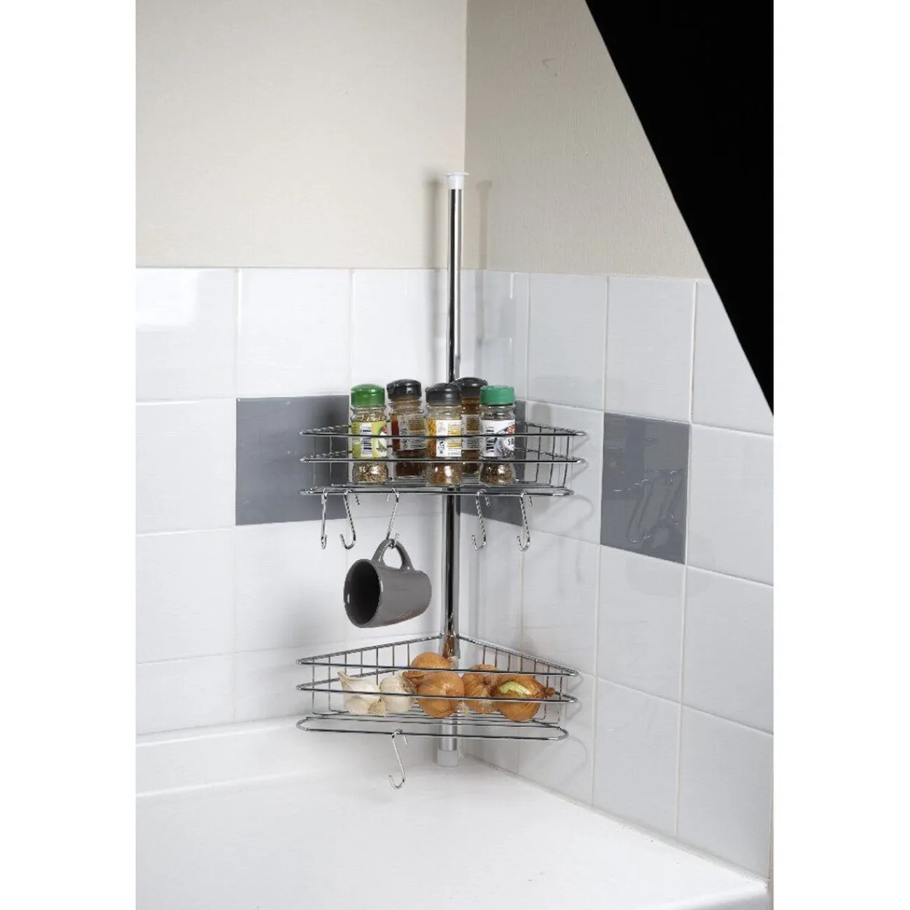 Online Etagère de cuisine d angle Rangement De Cuisine