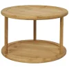 Online Etagère de cuisine ronde rotative 2 niveaux Rangement De Cuisine