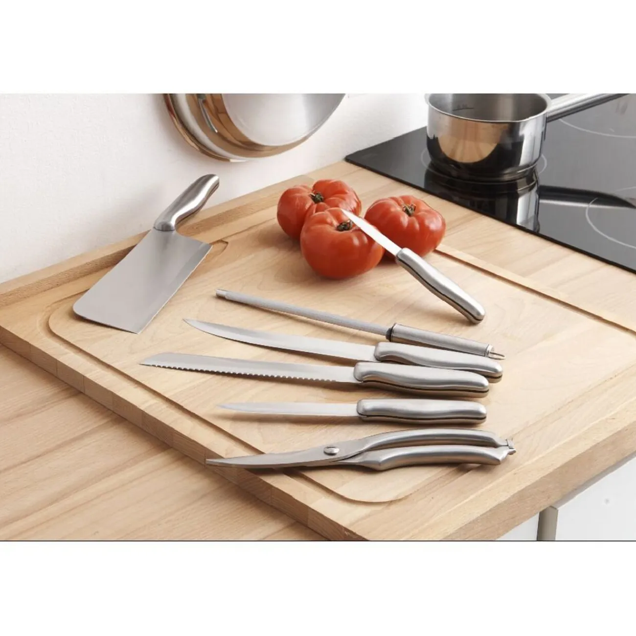 Outlet Etui et 7 ustensiles de découpe Préparation Culinaire