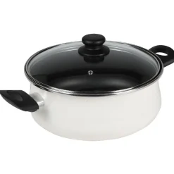 Best Faitout acier émaillé beige Ø 26 cm Cuisson