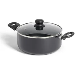 Discount Faitout tous feux sauf induction aluminium noir Ø24cm Cuisson