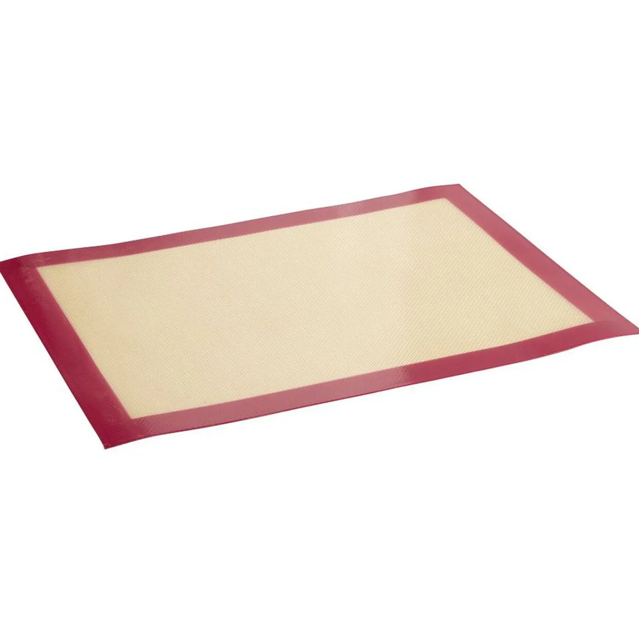 Hot Feuille de cuisson réutilisable en fibre de verre silicone rose Cuisson