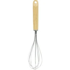 Discount Fouet de cuisine inox avec manche en bois Préparation Culinaire
