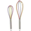 Clearance Fouet silicone et inox x2 Préparation Culinaire