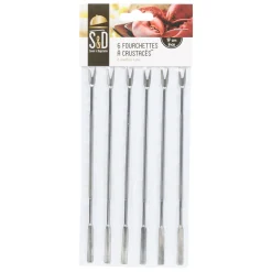 Online Fourchettes à crustacés x6 Préparation Culinaire