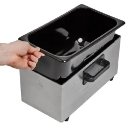 Friteuse inox Homday 3 L Petit Électroménager