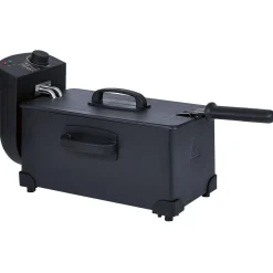 Outlet Friteuse électrique 3 L noir Homday 2000 W Petit Électroménager