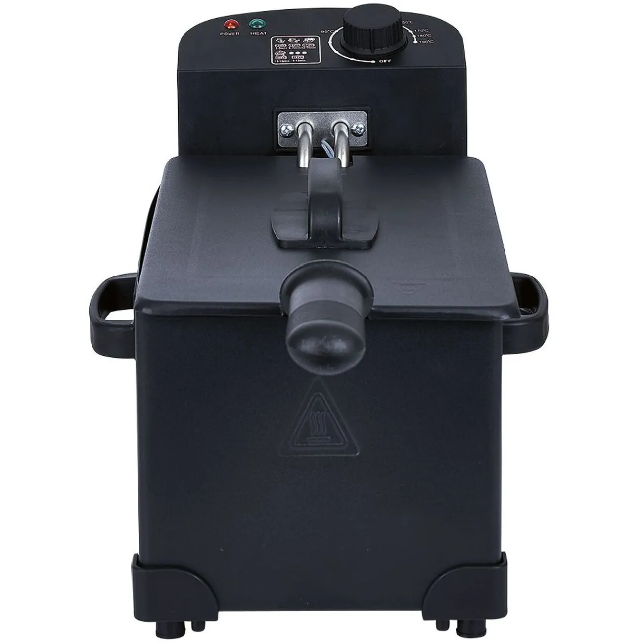 Outlet Friteuse électrique 3 L noir Homday 2000 W Petit Électroménager