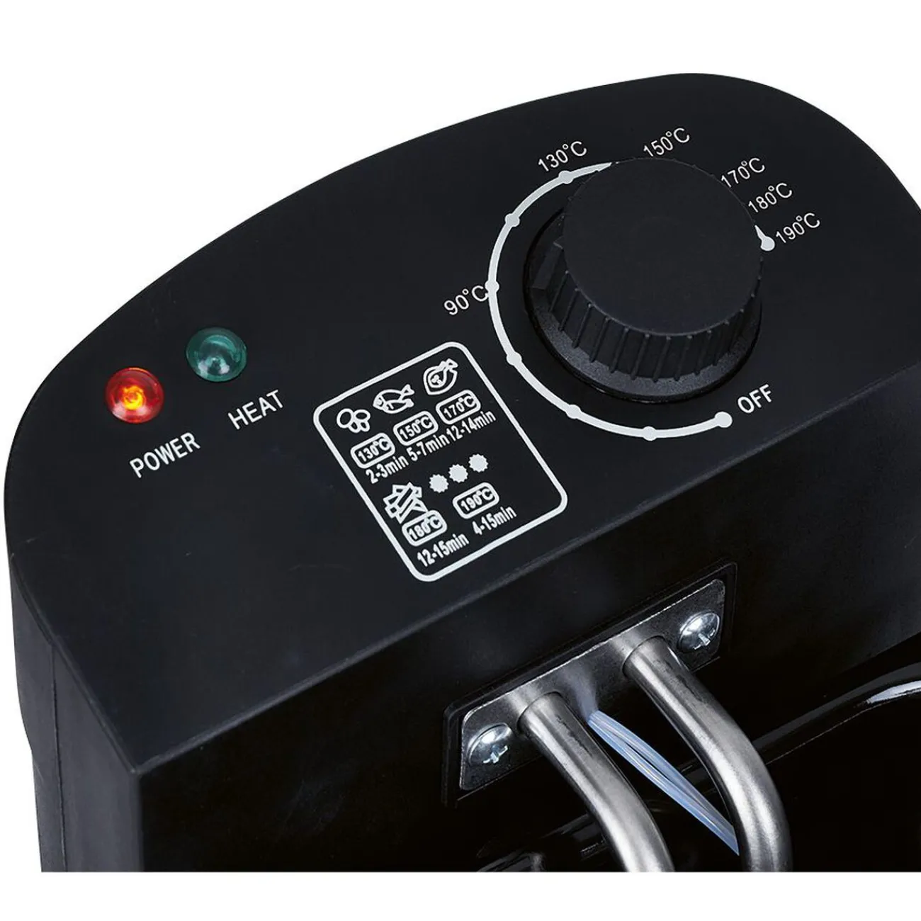 Outlet Friteuse électrique 3 L noir Homday 2000 W Petit Électroménager