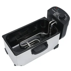 Online Friteuse électrique Homday amovible en inox 3L Petit Électroménager
