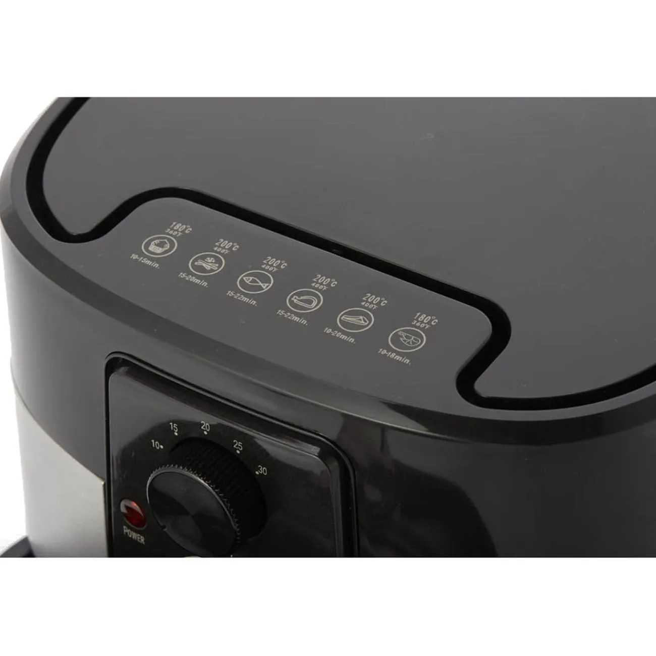 Friteuse sans huile Homday 4 L noir Petit Électroménager